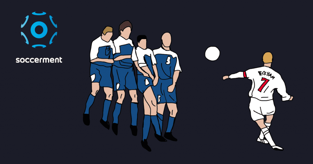 Bend it like Beckham: the top free-kick takers in Europe