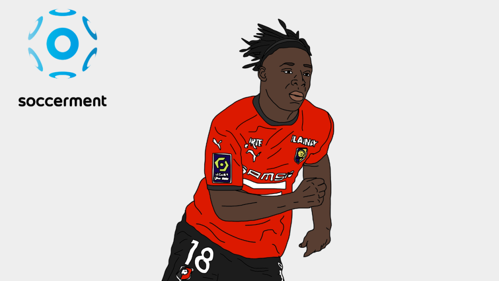 Jeremy Doku Rennes Soccerment png