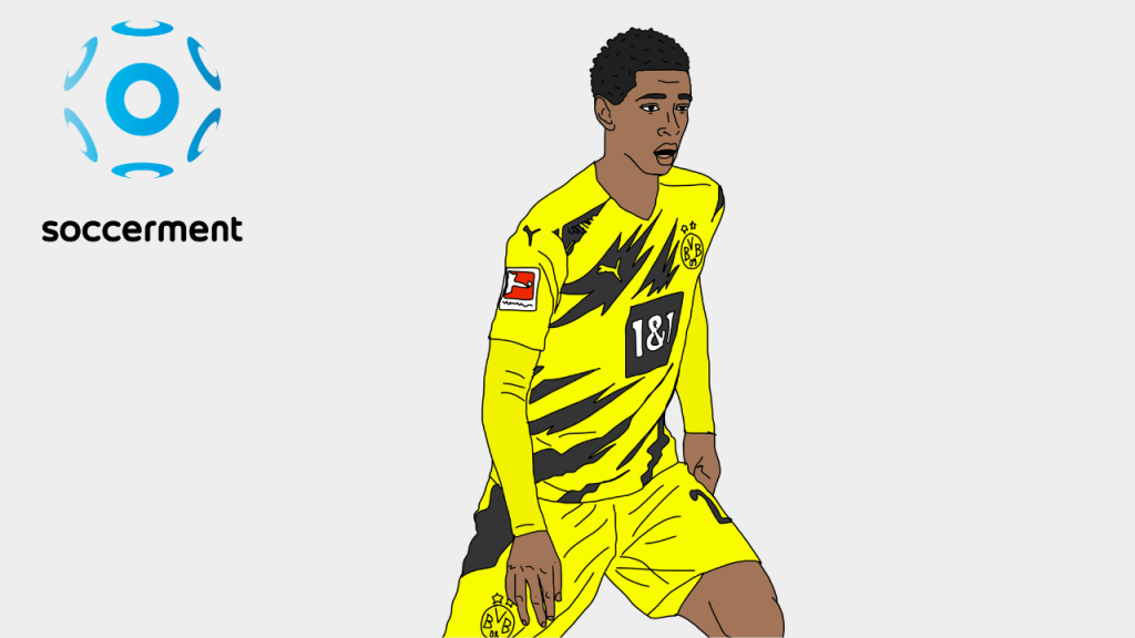 Jude Bellingham Borussia Dortmund Soccerment png