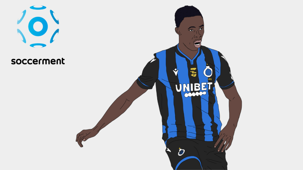 Odilon Kossounou Club Brugge Soccerment png