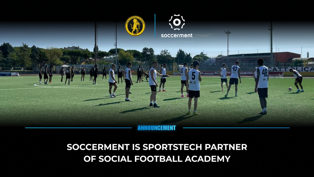 Soccerment: Sportstech partner del Social Football Academy